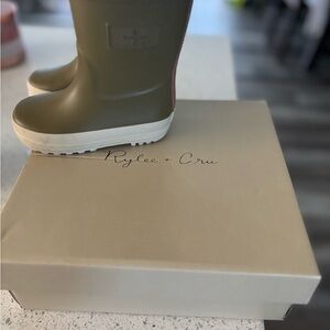 Rylee + Cru Forest Green Boots